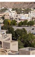 Aerial View of Nizwa City in Oman Journal: 150 page lined notebook/diary