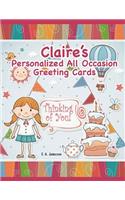 Claire's Personalized All Occasion Greeting Cards