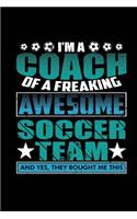 I'm a Coach of a Freaking Awesome Soccer Team