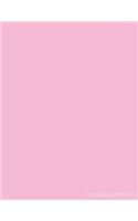 Dot Grid Notebook: Extra Large Dotted Pages for Journaling & Writing - Minimalist Pastel Pink(Solid Color Softcover Note Books)
