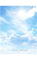 Cloud Journal: 7.44 x 9.69 inch, story paper for kids, composition book for kids, 200 pages
