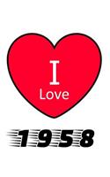 I Love 1958