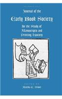 Journal of the Early Book Society Vol 15