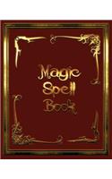 Magic Spell Book: Blank Spell Pages