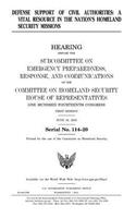 Defense support of civil authorities