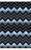 Journal Notebook Dot Dash Zigzag Pattern 10: Blank Journal To Write In, Unlined For Journaling, Writing, Planning and Doodling, For Women, Men, Kids, 160 Pages, Easy To Carry Size.(60 Handy Plain Journal 2)