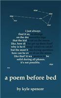 Poem Before Bed