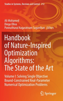 Handbook of Nature-Inspired Optimization Algorithms: The State of the Art