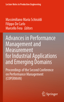 Advances in Performance Management and Measurement for Industrial Applications and Emerging Domains