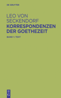 Korrespondenzen Der Goethezeit