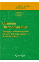 Quantum Thermodynamics: Emergence of Thermodynamic Behavior Within Composite Quantum Systems