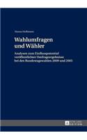 Wahlumfragen Und Waehler