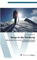 Berge in der Werbung