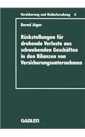 Rückstellungen Für Drohende Verluste Aus Schwebenden Geschäften in Den Bilanzen Von Versicherungsunternehmen