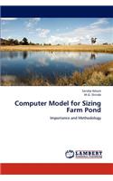 Computer Model for Sizing Farm Pond