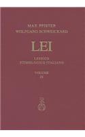 Lessico Etimologico Italiano. Band 9 (IX)