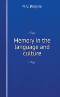 Memory in the language and culture