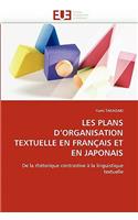 Les Plans d''organisation Textuelle En Français Et En Japonais