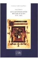 Les Gaetani de Fondi Recueil d'Actes 1174-1623