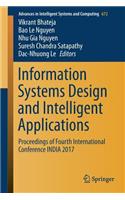 Information Systems Design and Intelligent Applications