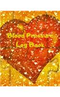 Blood Pressure Log Book/BP Recording Book (104 pages)