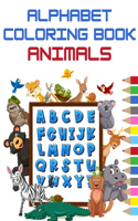 Animals Alphabet Coloring Book