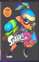 Splatoon 2 coloring 100 bages