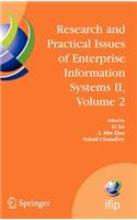 Research and Practical Issues of Enterprise Information Systems II Volume 2