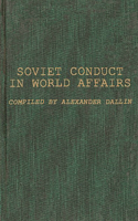 Soviet Conduct in World Affairs