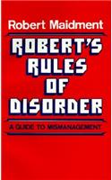 Robert's Rules of Disorder