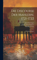 Discourse Der Mahlern, 1721-1722; Mit Anmerkungen