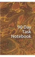 90 Day Task Notebook