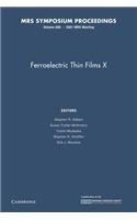 Ferroelectric Thin Films X: Volume 688