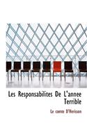 Les Responsabilit?'s de L'Ann E Terrible