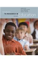 Introduction to Research in Education