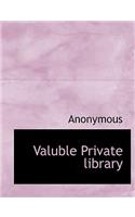 Valuble Private Library: (English)