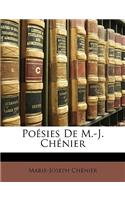 Poésies De M.-J. Chénier