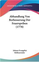 Abhandlung Von Berbesserung Der Feuerspriben (1778)