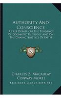 Authority and Conscience