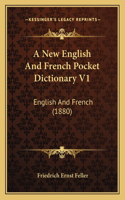 A New English And French Pocket Dictionary V1