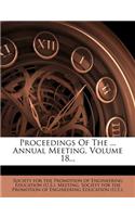Proceedings of the ... Annual Meeting, Volume 18...