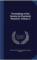 Proceedings of the Society for Psychical Research, Volume 2