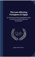 The Law Affecting Foreigners In Egypt