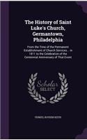History of Saint Luke's Church, Germantown, Philadelphia