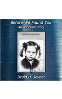 Before We Found You- An Adoption Story