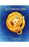 Daily Planner and Journal - Virgo (Quick Appointment -Task Section): Personal Organizer For Daily Activities and Appointments