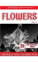 Yayyy Grayscale! Grayscale Flowers Vol.2