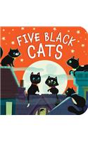 Five Black Cats