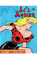 Li'l Abner The Complete Dailies And Color Sundays, Vol. 1 1934-1936