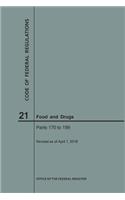 Code of Federal Regulations Title 21, Food and Drugs, Parts 170-199, 2018: (Code of Federal Regulations)